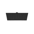 Produktbild: JOHO Edelstahl Kopfbrause Eckig Regendusche Duschkopf 8 Zoll Brausekopf Quadratisch Einbauduschkopf Mit Anti-Kalk Düsen 20x20cm Schwarz
