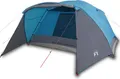 Produktbild: vidaXL Familienzelt mit Vorzelt 6 Personen Blau Wasserdicht