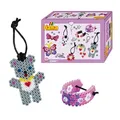 Produktbild: Hama Perlen 3508 Kreativbox Schmuck mit ca. 2.000 bunten Midi Bügelperlen mit Durchmesser 5 mm, Stiftplatte und Zubehör, inkl. Bügelpapier, kreativer Bastelspaß für Groß und Klein