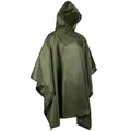 Produktbild: Mil-Tec Wet Weather Poncho Wasserdicht Armee Ripstop Camping Festival Olivgrün