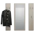Produktbild: Vladon Garderobe, Sand, Holzwerkstoff, 120x140x2 cm, Garderobe, Garderoben-Sets & Serien, Garderoben-Sets