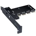 Produktbild: Akasa Vegas 4 pin RGB Steuerkarte, Dual-Mode Manuelle & MB Sync Steuerung, LED Display mit 7 Modi, PCIe & Low Profile PCIe Steckplatz, für eine PCI-Steckplatzklammer, 4 Kanäle,AK-RLD-02