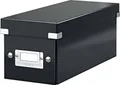 Produktbild: Leitz CD Box 30 CDs Laminierte Hartpappe Schwarz 1 St. (B x H x T) 143 x 136 x 352mm 6041-00-95