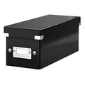 Produktbild: Sammelbox schwarz CD-Box Aufbewahrung Box Click & Store 6041 Leitz