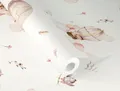Produktbild: Rasch Vliestapete Giraffe Hase Ballons Vögel Weiß Beige Rosa 300529 Kids' World
