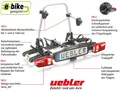 Produktbild: Uebler  X21 S Fahrradheckträger AHK Fahrradträger 2 Fahrräder / E-Bikes