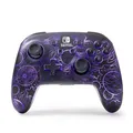 Produktbild: PowerA Enhanced Wireless Controller for Nintendo Switch with Lumectra - Galactic Vortex, RGB lighting reveals a hidden galaxy design, rechargeable battery, motion controls, officially licensed