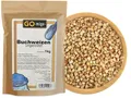 Produktbild: 1kg Buchweizen ungeröstet ungesalzen frisch - GOmigo 1000g