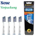 Produktbild: Oral-B TriZone Aufsteckbürsten 4/8/12 er - Weiß, für effektive Plaque-Entfernung