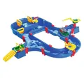 Produktbild: Aquaplay Wasserspieltisch Super Set, Wasserbahn mit Kran, Schleuse, Handpumpe und Boot