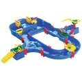 Produktbild: AquaPlay Wasserbahn Super Set Wasserstraße mit Kran, Schleuse, Handpumpe & Boot