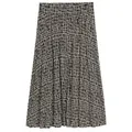 Produktbild: TOM TAILOR Bleistiftrock skirt crinkle effect abstract black grid design 34