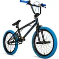 Produktbild: Bergsteiger Halifax 20 Zoll BMX, 360° Rotor-System, Freestyle, 2 Stahl Pegs, Kettenschutz, Freilauf - Blau