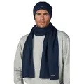 Produktbild: Jack & Jones Mütze Schal Set Herren Blau One Size