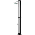 Produktbild: DeubaXXL DE Solardusche Silber/Schwarz 35L 106819