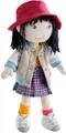 Produktbild: Haba Stoffpuppe Yuki, Mit Top, Sweatjacke und Hut