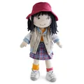 Produktbild: Puppe Yuki – Coole 30cm Stoffpuppe für Kleinkinder – Kinderleicht an und ausz...