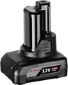 Produktbild: Bosch Professional Akku GBA 12V 6.0Ah 1600A00X7H | Lithium-Ionen Ersatzakku Werkzeugakku | 12 Volt | 6 Ah | Schwarz