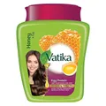 Produktbild: Vatika Multivitamin Haarmaske mit Eiprotein für strapaziertes Haar, 500g – Nährt die Kopfhaut, fördert dickeres Haar, glättet und versiegelt Feuchtigkeit