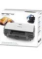 Produktbild: EMERIO ST-109562 Sandwich-Toaster Edelstahl, Schwarz