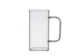 Produktbild: Zoha Glas Latte-Macchiato-Glas Square 2er Set Henkelglas 350 ml Hitzebeständig, 2-tlg.