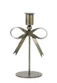 Produktbild: Chic Antique - Kerzenständer Kerzenhalter Schleife H 18cm Messingfarben 71140713