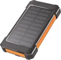 Produktbild: LogiLink Solar-Powerbank 8000 mAh Taschenlampe 2x USB-A Mobiler Akku 983