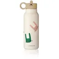 Produktbild: Liewood Kinder Wasserflasche, Trinkflasche Falk 350 ml - Recycelter Edelstahl, Isoliert, Auslaufsicher, Farbe: Häschen / Sandfarben
