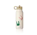 Produktbild: Liewood Isolierflasche Liewood Kinder Wasserflasche, Trinkflasche Falk 350 ml - Recycelter, Edelstahl, Isoliert, Auslaufsicher, Farbe: Häschen / Sandfarben