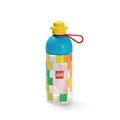 Produktbild: LEGO Trinkflasche für Kinder - Transparent Iconic 500 ml, spülmaschinenfest, wiederverwendbare Wasserflasche für Schule & Sport