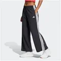 Produktbild: adidas Sportswear Sporthose W 3S WV PT Fallschirmhose, locker geschnitten, mit weitem Bein schwarz L