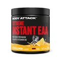 Produktbild: Body Attack Extreme Instant EAA Pulver - Ice Tea Lemon, 300 g - Vegan, Made in Germany - 8 essentielle EAA Aminosäuren für eine Protein reiche Ernährung & intensives Training - Ideale 2:1:1 Ratio