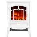 Produktbild: El Fuego Elektrokamin Como Weiß mit Heizung 2 kW