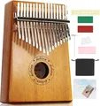 Produktbild: HELESIN Kalimba 17 Tasten, Kalimba Daumenklavier Instrument Kalimb in Braun
