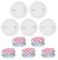 Produktbild: ABUS Rauchmelder PREFIRA 10 - mit 10-Jahres-Batterie - 5er Set + Magnetpads