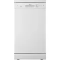 Produktbild: KKT KOLBE Geschirrspüler Spülmaschine | freistehend | 45 cm | Weiß | AquaStop | Höhenverstellbarer Oberkorb | Besteckkorb | 4 Spülprogramme | ... - Weiß