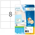 Produktbild: HERMA Etiketten 8645 weiß 105,0 x 74,0 mm, 10 Blatt