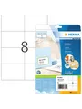 Produktbild: HERMA PREMIUM Etiketten A4, 105 x 74 mm, weiß, permanent haftend