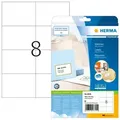 Produktbild: HERMA Etiketten Premium A4 105x74 mm weiß Papier matt 80 St.