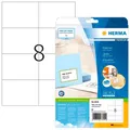 Produktbild: HERMA Etiketten 8645 weiß 105,0 x 74,0 mm, 10 Blatt