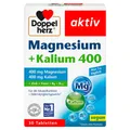 Produktbild: Doppelherz Aktiv Magnesium 400 + Kalium 30 Tabletten