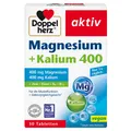 Produktbild: Magnesium + Kalium 400 – Magnesium und Kalium als Beitrag für die normale Mus...