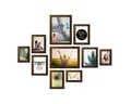 Produktbild: PHOTOLINI Bilderrahmen 10er Set breite Rahmen 10x15 bis 21x30 cm, extra Zubehör, (10 Rahmen), im modernen Stil für Ihre stilvolle Wanddekoration