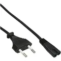 Produktbild: INLINE Netzkabel, Netzstecker auf Euro 8 C7 Stecker, 0,30m