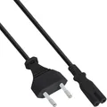Produktbild: InLine® 16654O Netzkabel Netzstecker auf Euro 8 C7