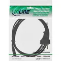 Produktbild: 16654O InLine Netzkabel Netzstecker auf Euro 8 C7 Stecker 0 30m ~D~