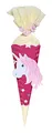 Produktbild: Ursus 9860002 - Schultüte Bastelset Mini, Einhorn, sechseckig, Höhe ca. 41 cm, Duchmesser ca. 15 cm, inklusive Bastelanleitung und Vorlagebogen, zum Selbstbasteln, ideal für die Einschuluung, Mittel
