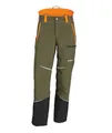 Produktbild: KOX Schnittschutzhose Mistral 3.0 Grün/Orange Größe 54 | Typ A | KWF-Standard