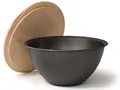 Produktbild: Hausfelder Salatschüssel Schüssel mit Holzdeckel, (Set), aus Kunststoff BPA-frei