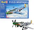 Produktbild: Revell Modellbausatz Flugzeug 1:72 - P-51D Mustang im Maßstab 1:72, Level 3, ori